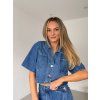 Džínová crop košile BELLUCI