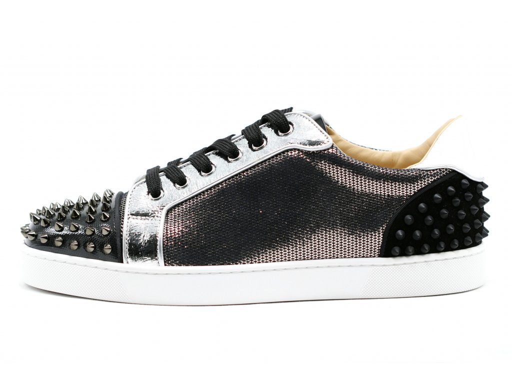 Christian Louboutin Black Seavaste 2 Sneakers