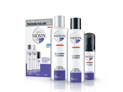 Nioxin 3 Part System No.6 Starter Kit (Kiszerelés 150+150+40 ml)