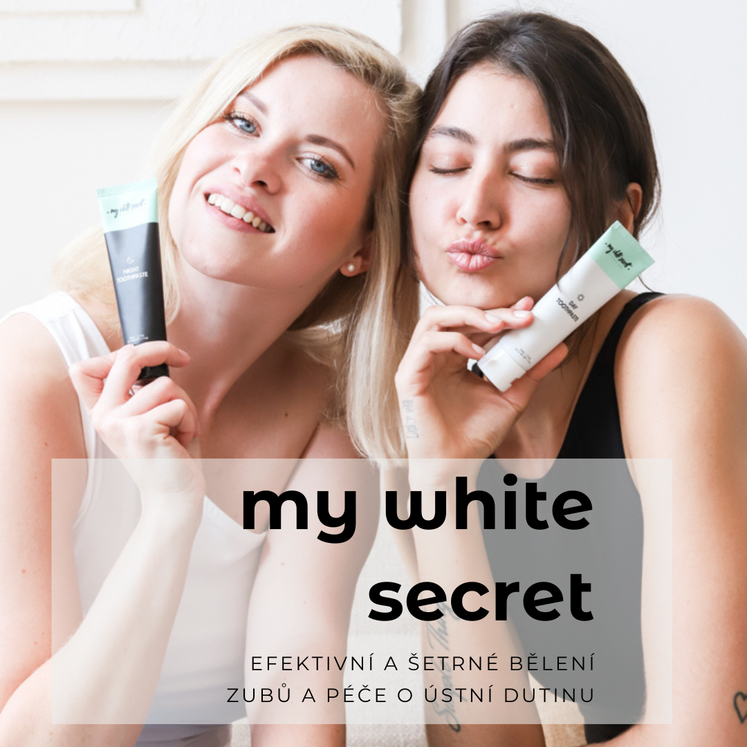 MY WHITE SECRET: Šetrné bělení zubů