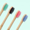 Bambusový zubní kartáček 4-pack