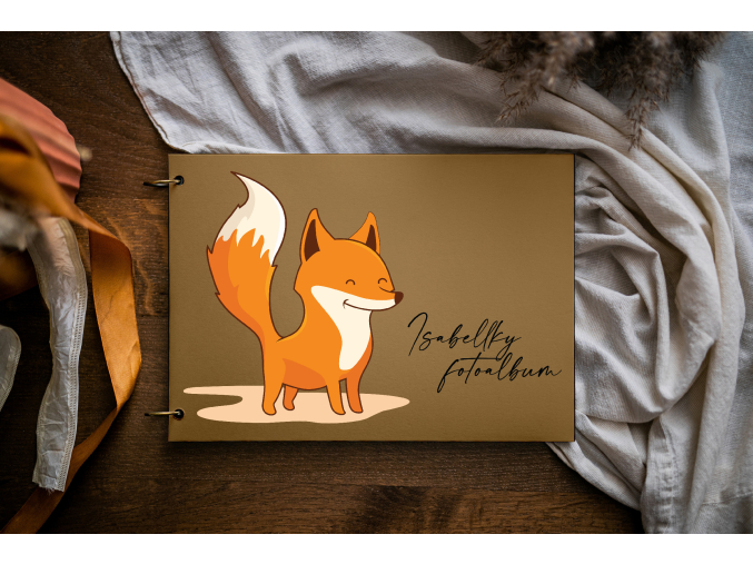 papirove fotoalbum foxie NATURAL