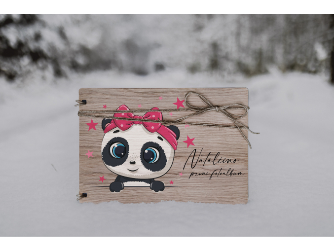 Dětské fotoalbum #panda