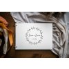 papirove fotoalbum boho circle IVORY