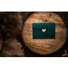 Svatební dřevěné oznámení #3  Stylové oznámení s boho kruhem.