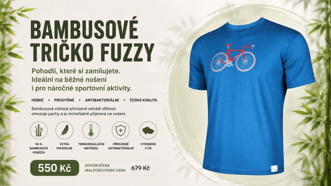 Fuzzy - bambusové triko