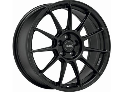 w2912450339 sparco ff4 matt black 8 5x18 et47 5x112 73 0 2