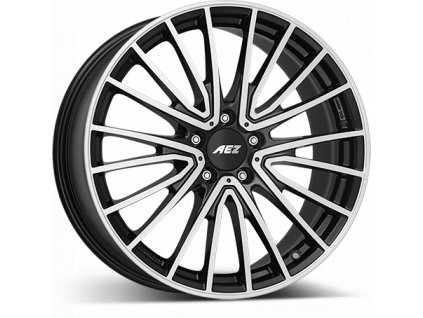 AEZ Berlin dark 9,0x19 5/112 ET58.1 black/polished