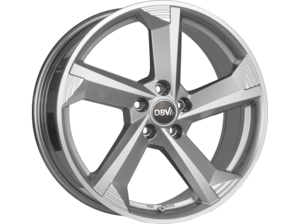Torino III hyper silber front poliert