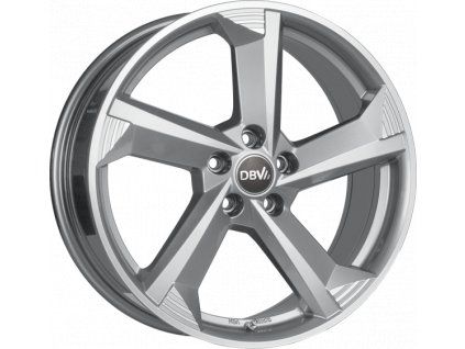 Torino III hyper silber front poliert