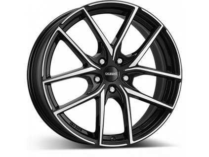 DEZENT TO dark 7,0x17 5/100 ET51 black/polished