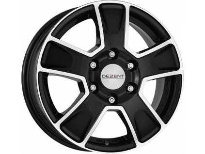 DEZENT Van dark 6,5x16 5/130 ET68 black/polished