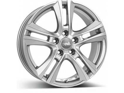 DBV Andorra II 7,0x17 5/112 ET35 hyper silber