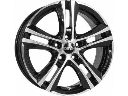 andorra ii schwarz glaenzend front poliert side