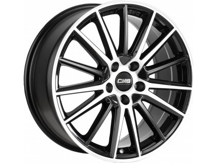 CMS C23 7x17 4/100 ET47 Diamond Black Gloss