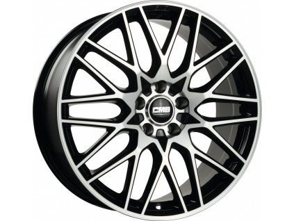 CMS C25 7x17 4/100 ET45 Diamond Black Gloss