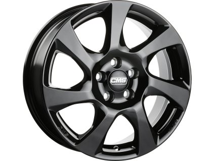 CMS C24 7x17 5/114.3 ET40 Complete Black Gloss