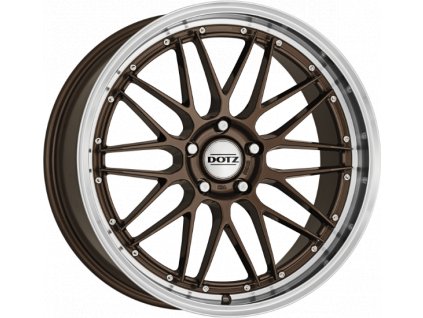 DOTZ Revvo 9,5x19 5/114.3 ET35 bronze/polished lip