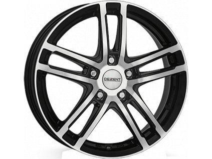 DEZENT TZ dark 6,5x16 5/100 ET47 black/polished