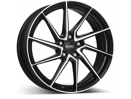 DOTZ Spa dark 7,5x17 5/112 ET35 black/polished