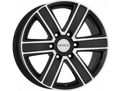 DEZENT TJ 7,0x16 6/139.7 ET55 black/polished