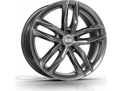 ELITE   EW04 - MUST 8x18 5x112 ET45 šedo-zelená