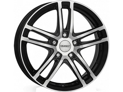 DEZENT TZ dark 6,0x15 4/100 ET39 black/polished