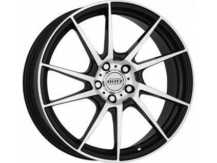 DOTZ Kendo 7,0x16 5/114.3 ET40 black/polished