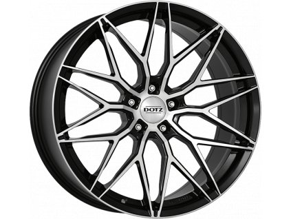 DOTZ Suzuka dark 8,0x18 5/120 ET35 black/polished