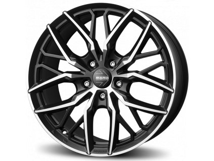 MOMO  SPIDER 8,5x19 5x112 ET48  Matně černá leštěná