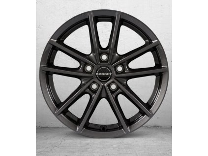 Borbet W 8x19 ET44 5x112 mistral anthracite glossy