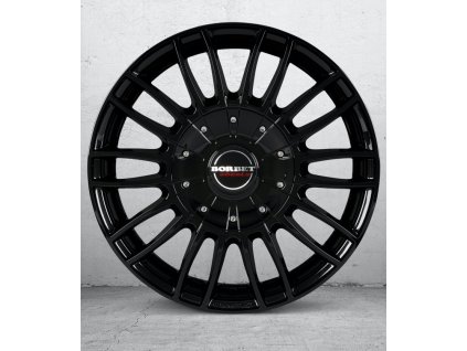 Borbet CW3 7.5x17 ET61 5x118 black glossy