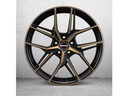 Borbet QX 8x19 ET50 5x112 black bronze matt