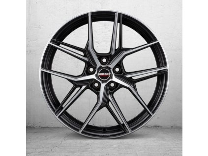 Borbet QX 8.5x20 ET45 5x112 black polished matt