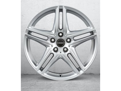 Borbet XR 7x16 ET31 5x120 brilliant silver