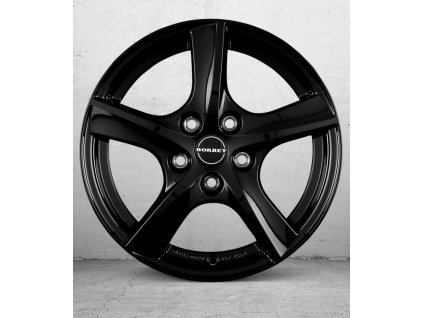 Borbet TL 5.5x15 ET38 5x100 black glossy