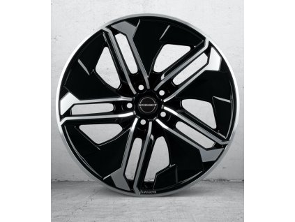 Borbet TX 9x20 ET45 5x112 black polished glossy