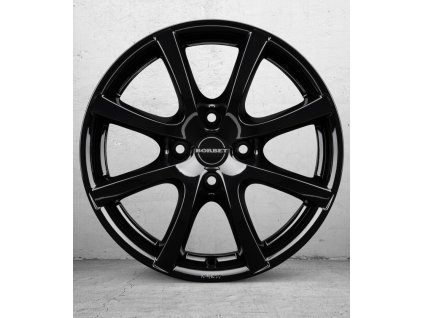 Borbet LV4 5.5x15 ET45 4x100 black glossy