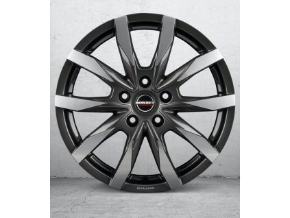 Borbet CW5 7.5x18 ET45 5x108 mistral anthracite glossy polished