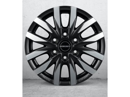 Borbet CW6 7.5x18 ET45 6x114.3 black polished matt