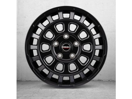 Borbet CW7 7x17 ET46 5x108 black matt