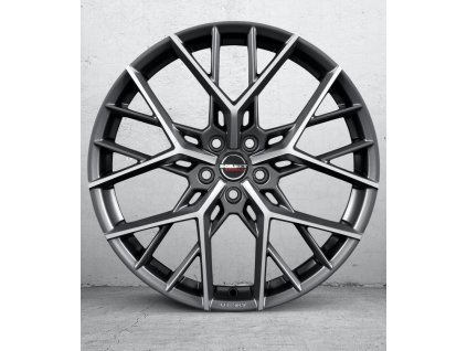 Borbet BY 9x20 ET25 5x112 titan polished matt