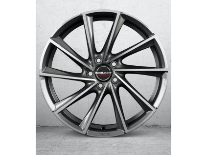 Borbet VTX 8.5x19 ET45 5x114.3 graphite polished