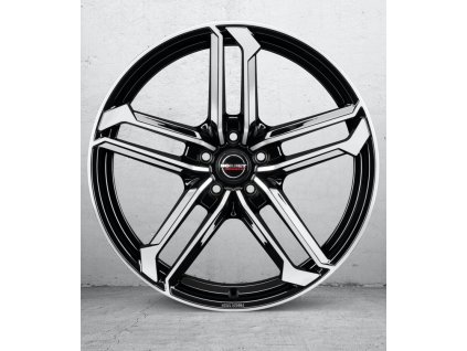 Borbet ATX 8x19 ET50 5x108 black polished glossy