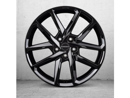 Borbet N 6.5x17 ET40 5x114.3 black glossy