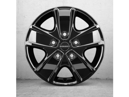 Borbet CWG 6x16 ET68 5x118 black glossy