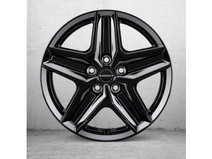 Borbet CWZ 7.5x18 ET53 5x118 black glossy