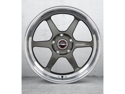 Borbet DB8GT 8.5x18 ET25 5x112 graphite rim polished