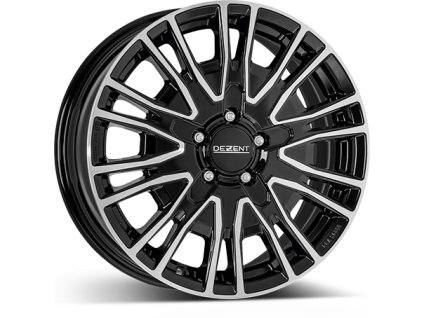 DEZENT KE dark 6,5x16 5/114.3 ET48 black/polished