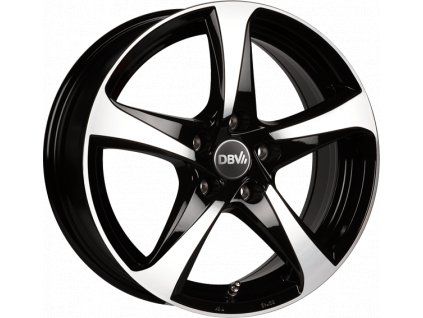 DBV 5SP 001 Schwarz glaenzend Front poliert 5
